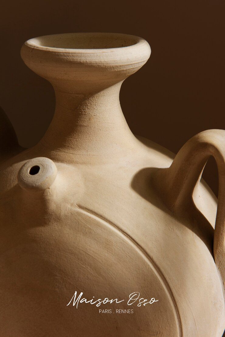 Maison Osso, identité visuelle poterie artisanale
